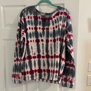 Tie-Dye Long Sleeve Shirt